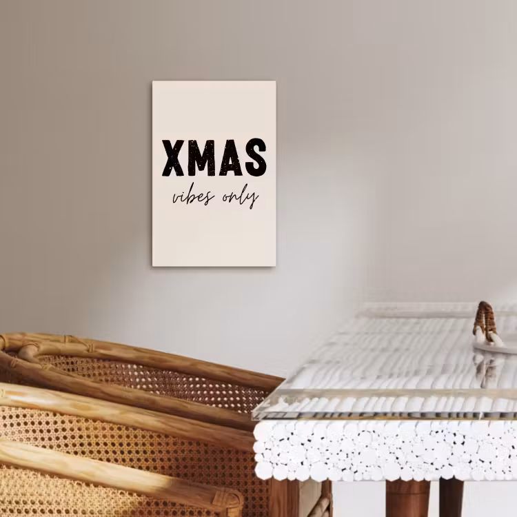 Kerst - Spreuk - xmas vibes only - Beige — 5