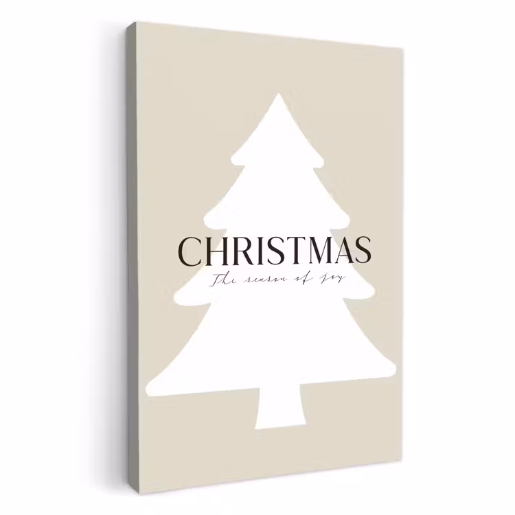 Kerstboom - Japandi - Christmas - Beige — 1