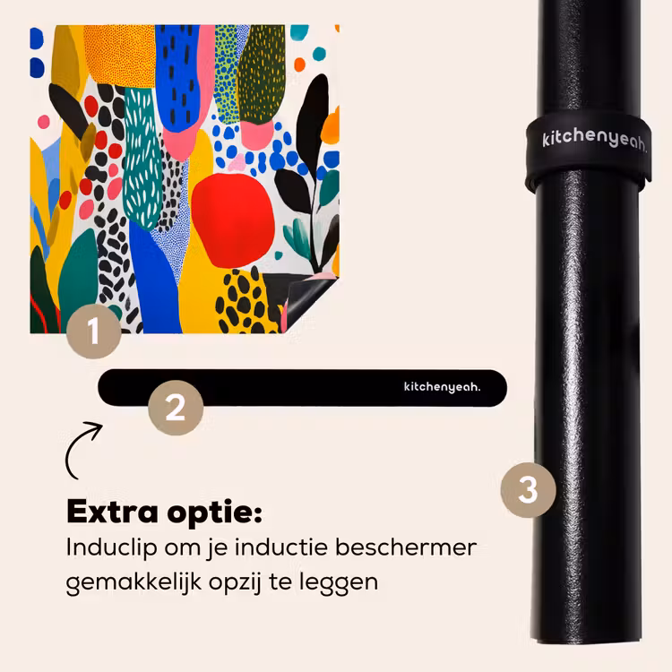 Inductie beschermer - Stippen - Vormen - Modern - Kleuren — 8