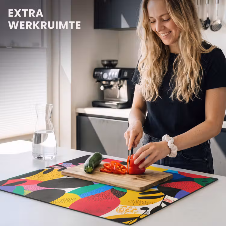 Inductie beschermer - Vormen - Stippen - Kleurrijk — 5