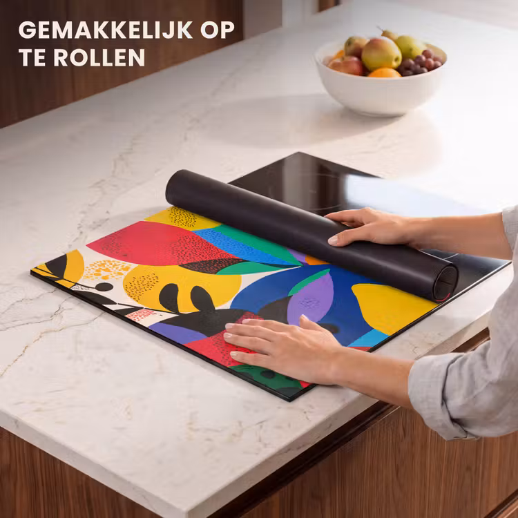 Inductie beschermer - Vormen - Stippen - Kleurrijk — 7