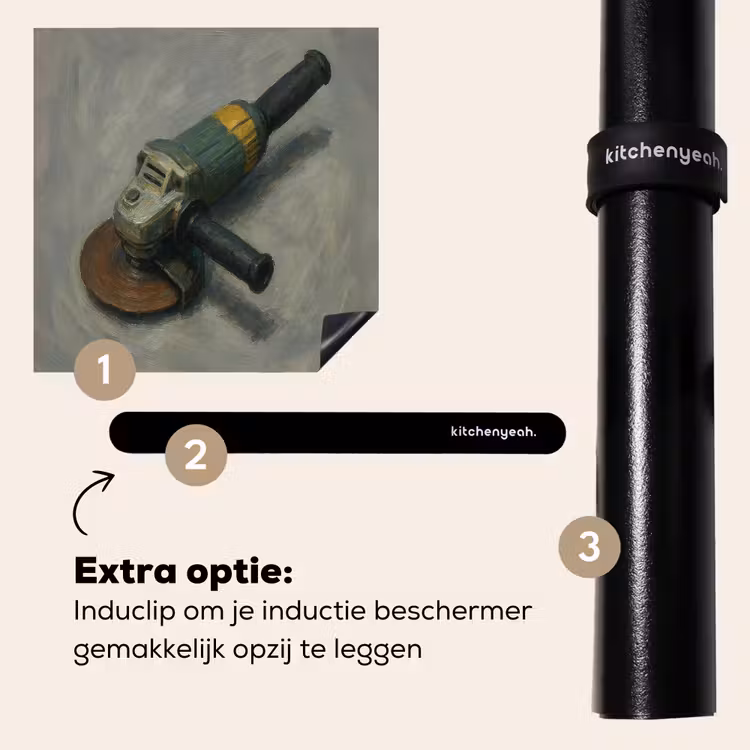Inductie beschermer - Haakse slijper - Schilderij - Gereedschap — 8
