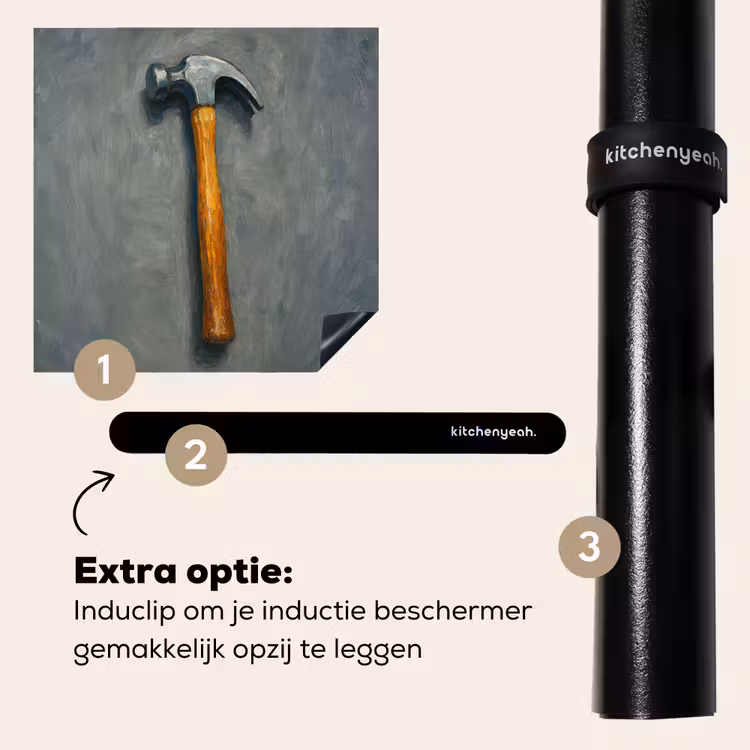 Inductie beschermer - Hamer - Schilderij - Gereedschap — 8