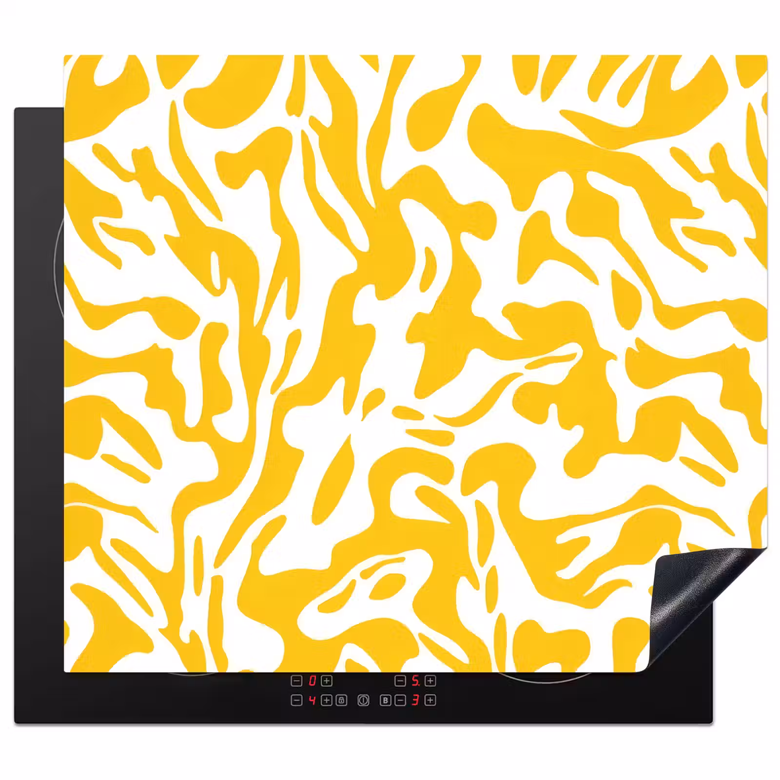 Inductie beschermer - Vormen - Wit - Abstract — 1