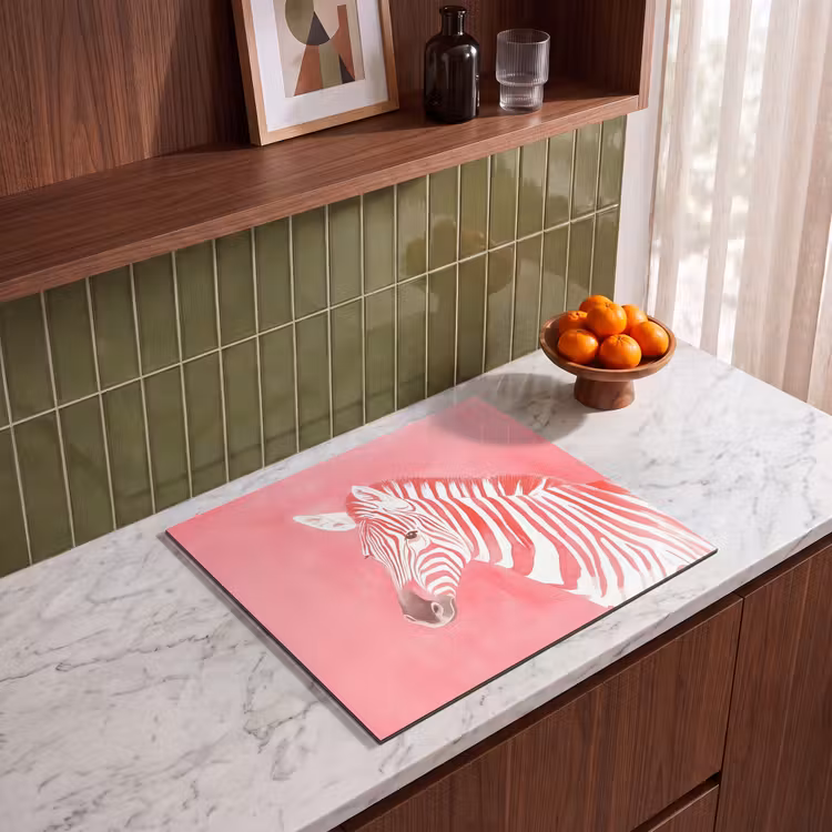 Inductie beschermer - Zebra - Pink - Verf — 4
