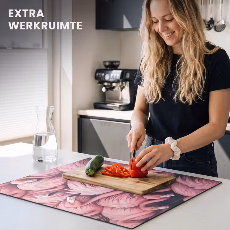 Inductie beschermer - Flamingo - Roze - Dieren — 5