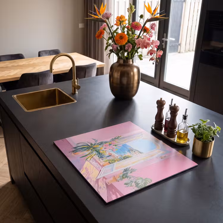 Inductie beschermer - Roze - Buiten - Verf — 2