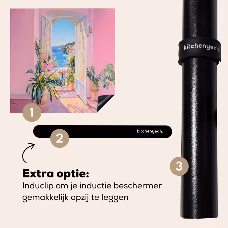 Inductie beschermer - Roze - Buiten - Verf — 8