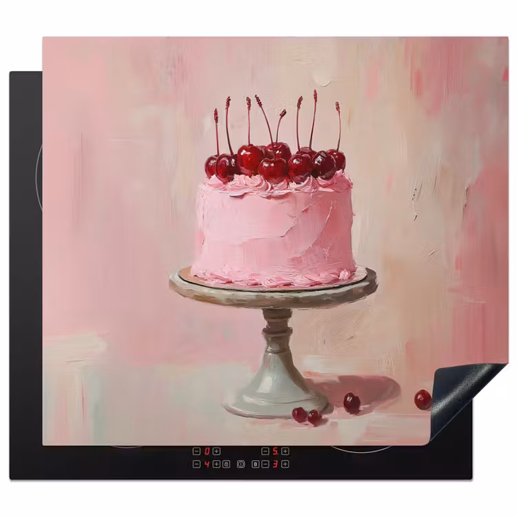 Inductie beschermer - Taart - Pink - Cherry — 1