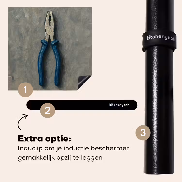 Inductie beschermer - Tang - Schilderij - Textuur - Verf — 8