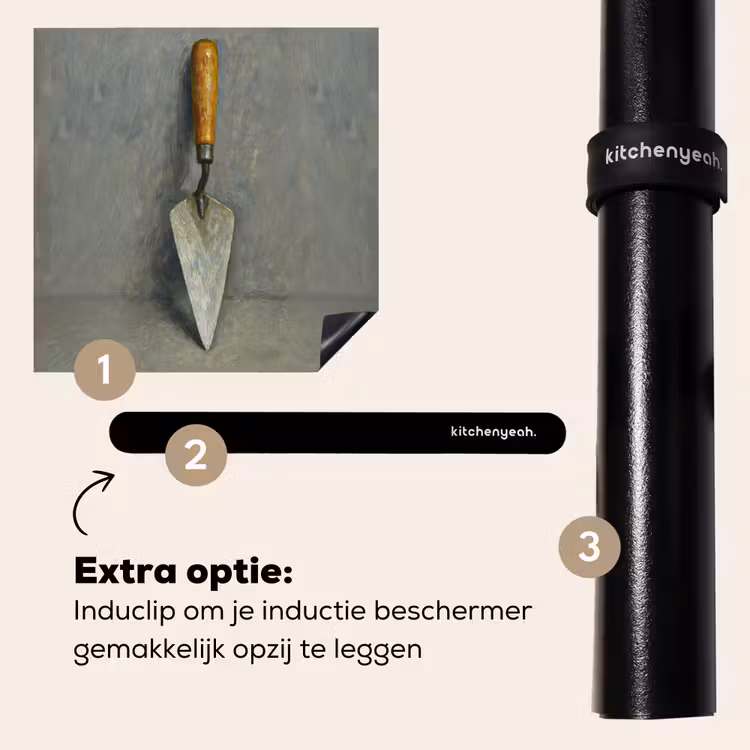 Inductie beschermer - Troffel - Verf - Gereedschap — 8