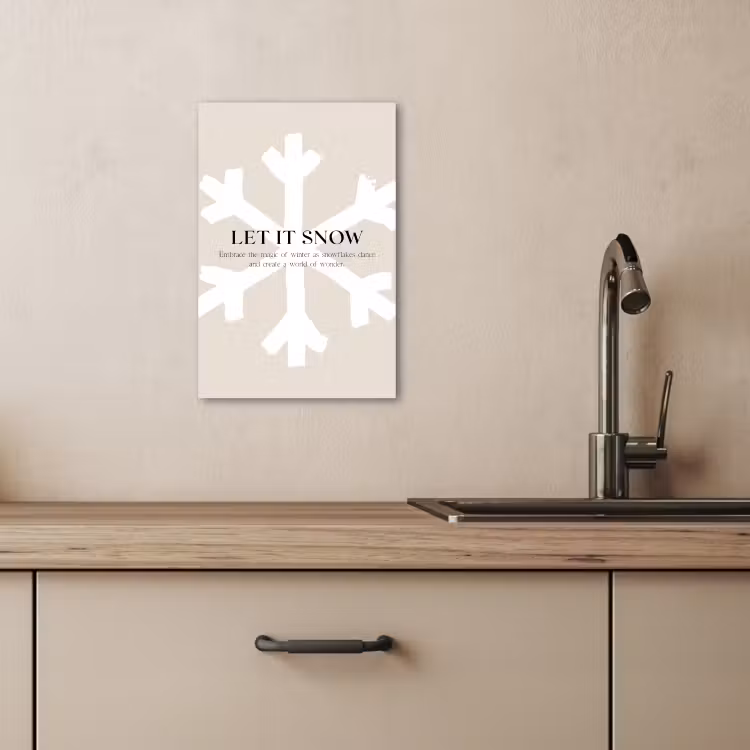 Kerst - Let it snow - Sneeuwvlok - Winter - Quotes — 4