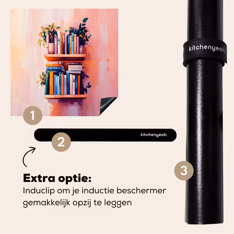 Inductie beschermer - Planken - Boeken - Bladeren — 8