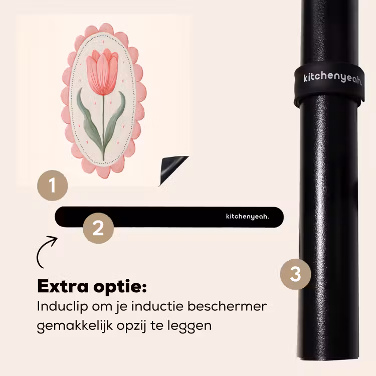Inductie beschermer - Tulp - Lijst - Ovaal - Illustratie — 8