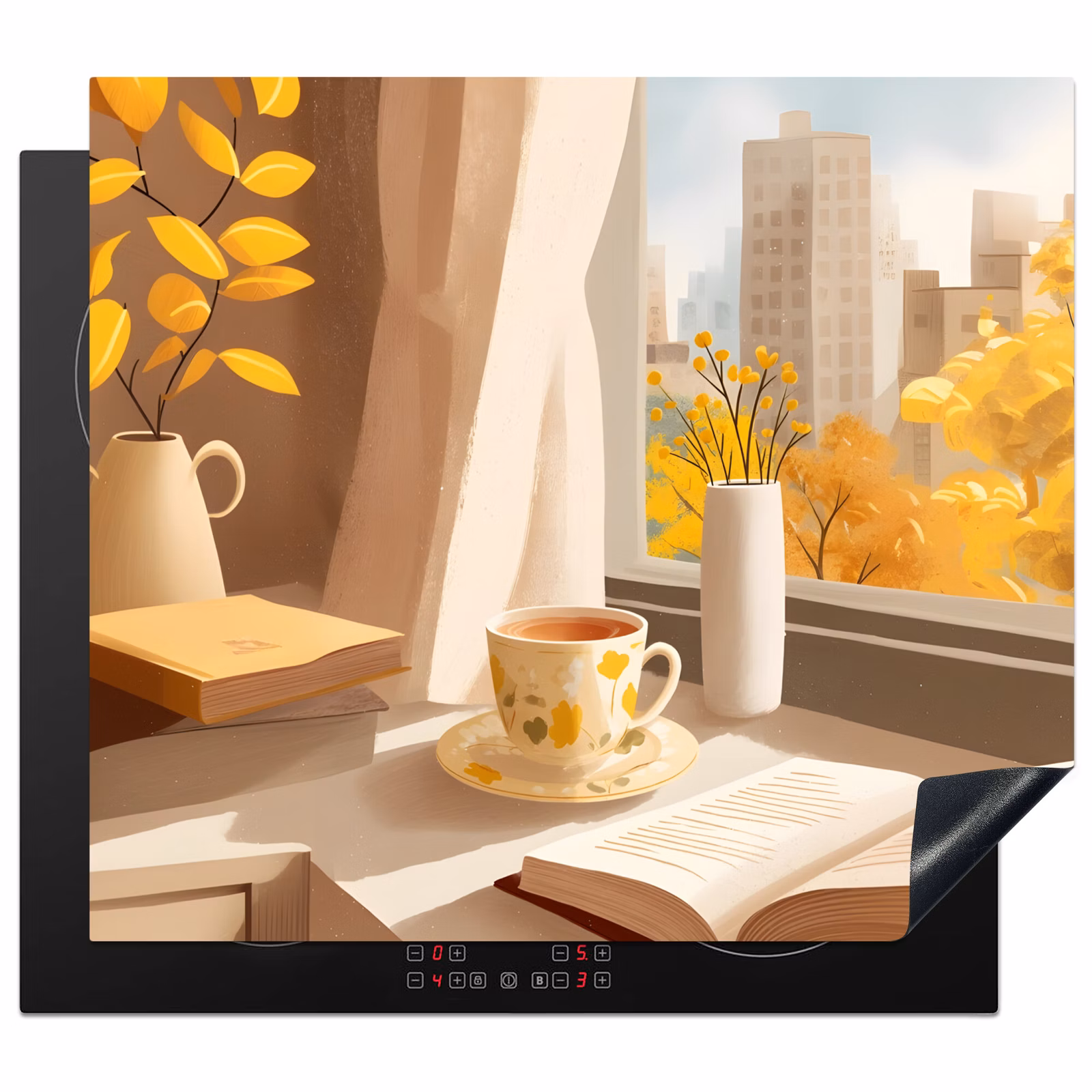 Inductie beschermer - Thee - Boek - Thee - Herfst — 1