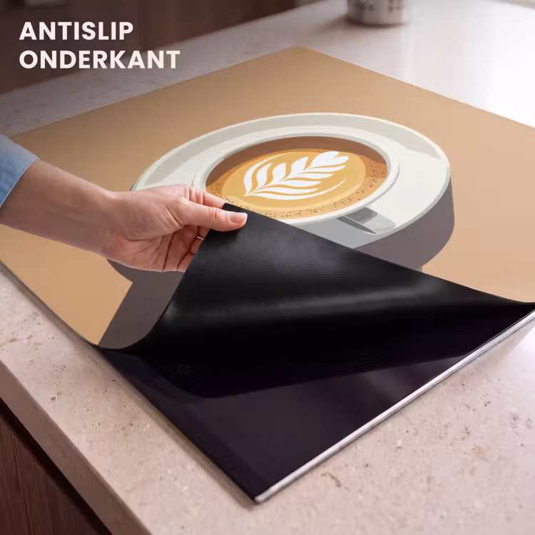Inductie beschermer - Cappuccino - Kop - Schotel - Minimalitisch — 6