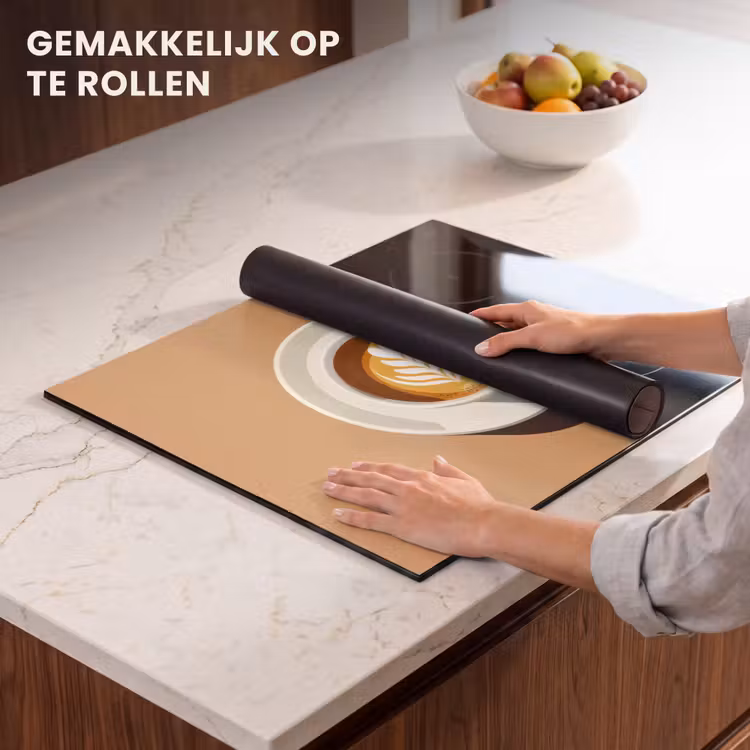 Inductie beschermer - Cappuccino - Kop - Schotel - Minimalitisch — 7