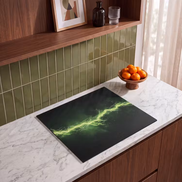 Inductie beschermer - Gaming - Elektriciteit - Lijn - Vonken - Groen — 4