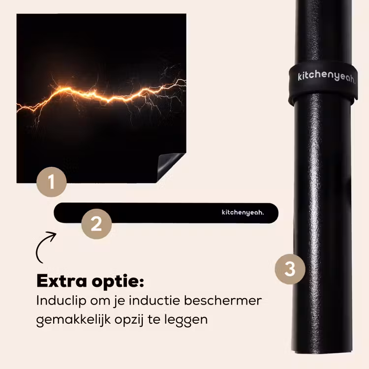 Inductie beschermer - Gaming - Oranje - Bliksemflits - Licht — 8