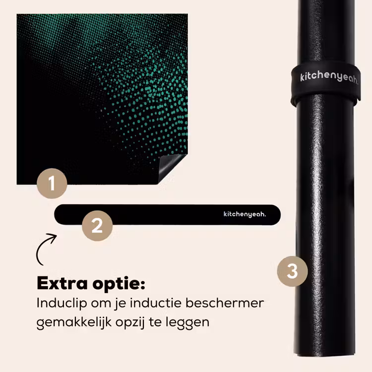 Inductie beschermer - Gaming - Stippen - Groen - Vervagen — 8