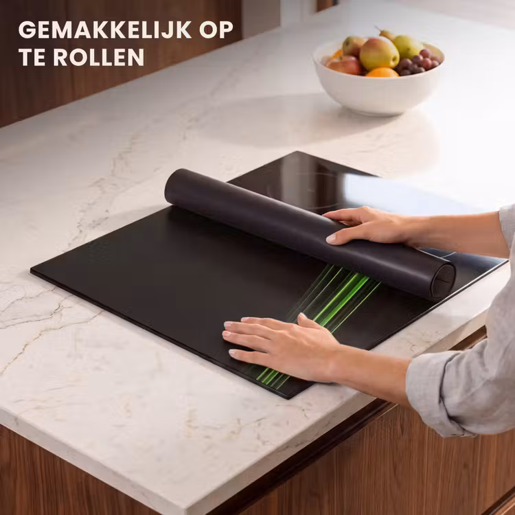 Inductie beschermer - Gaming - Lijnen - Boog - Groen — 7