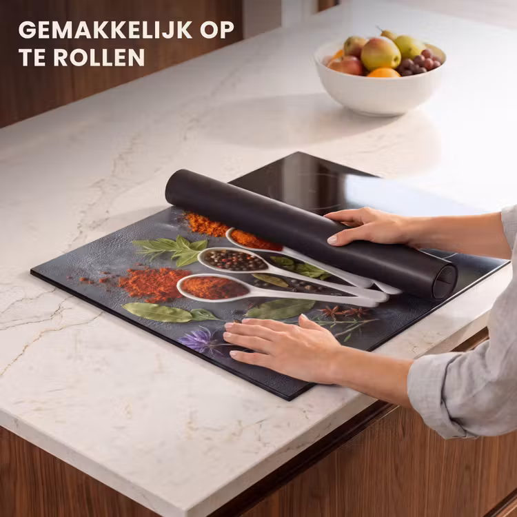 Inductie beschermer - Lepels - Wit - Poeder - Kruiden — 7