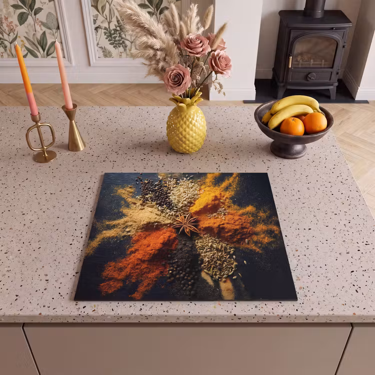 Inductie beschermer - Specerijen - Explosie - Oranje — 3