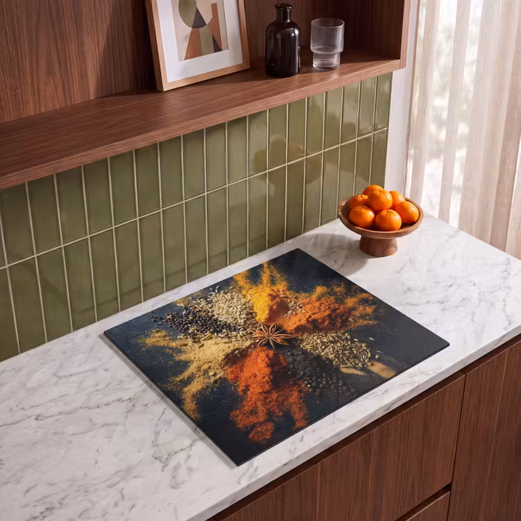 Inductie beschermer - Specerijen - Explosie - Oranje — 4