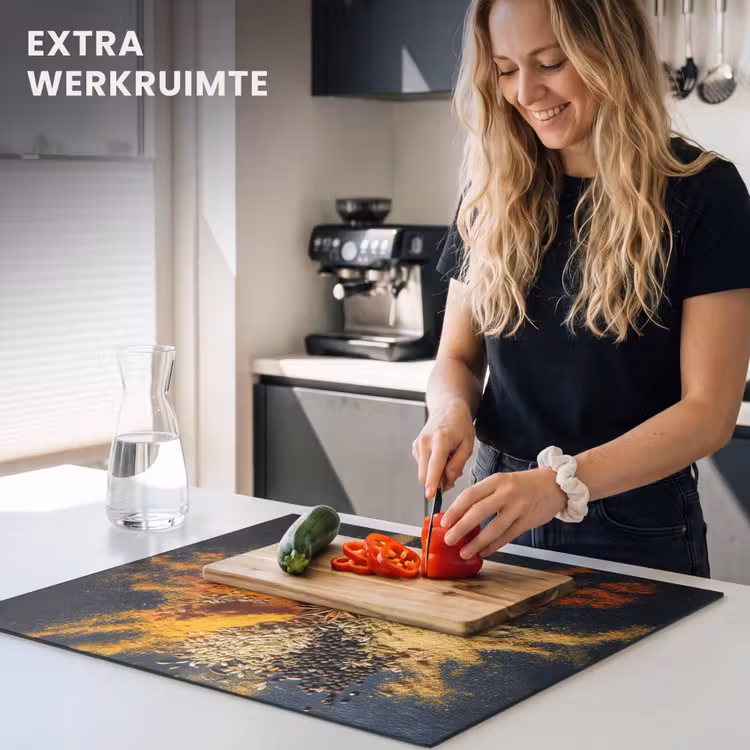 Inductie beschermer - Specerijen - Explosie - Oranje — 5