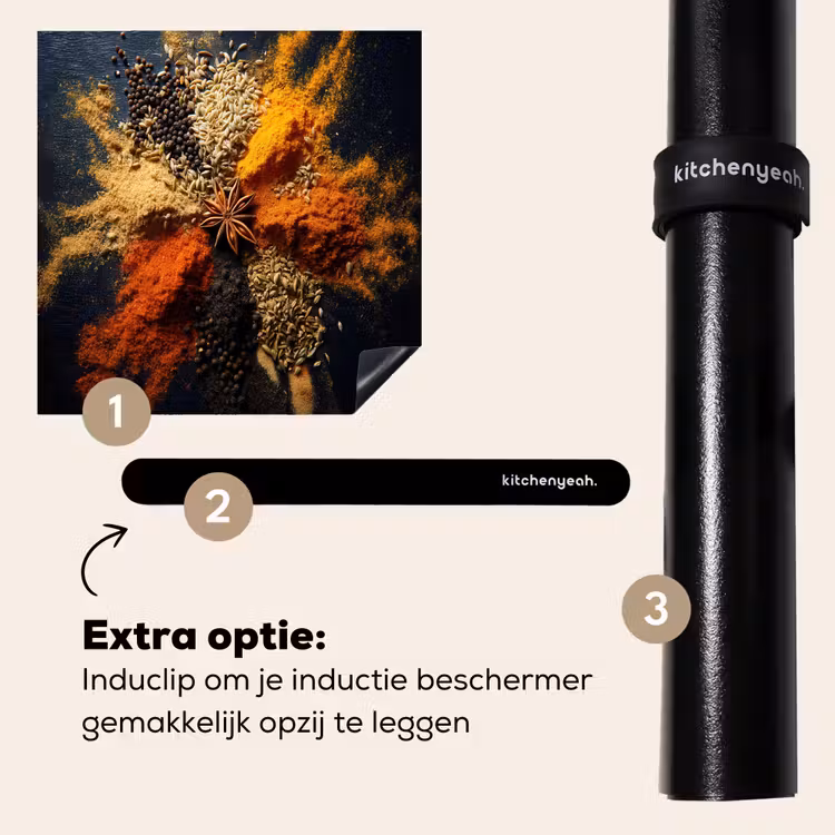 Inductie beschermer - Specerijen - Explosie - Oranje — 8