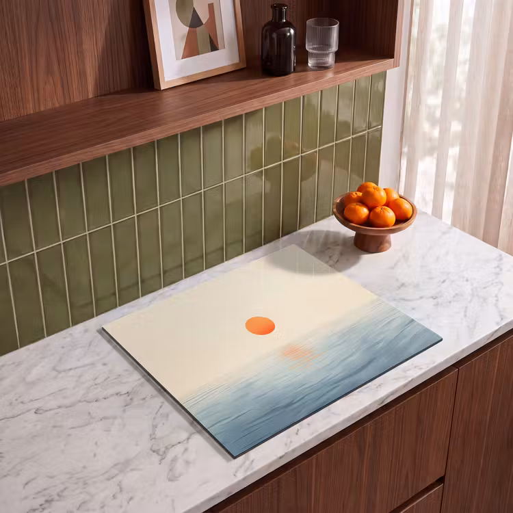 Inductie beschermer - Zon - Oranje - Zee — 4