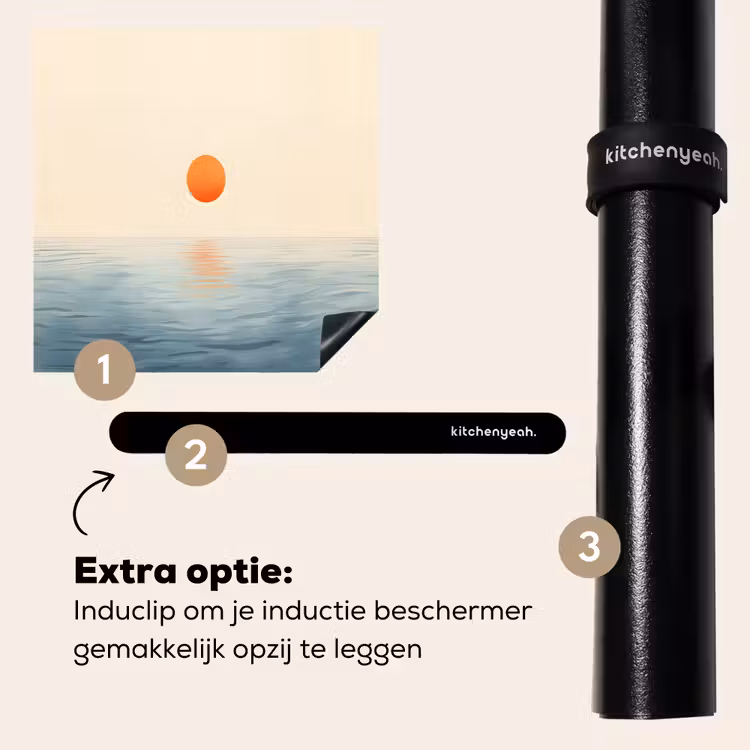 Inductie beschermer - Zon - Oranje - Zee — 8