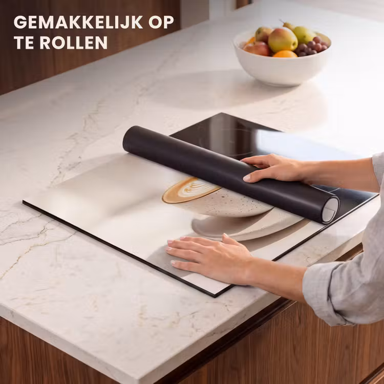 Inductie beschermer - Cappuccino - Schuim - Schotel - Beige — 7