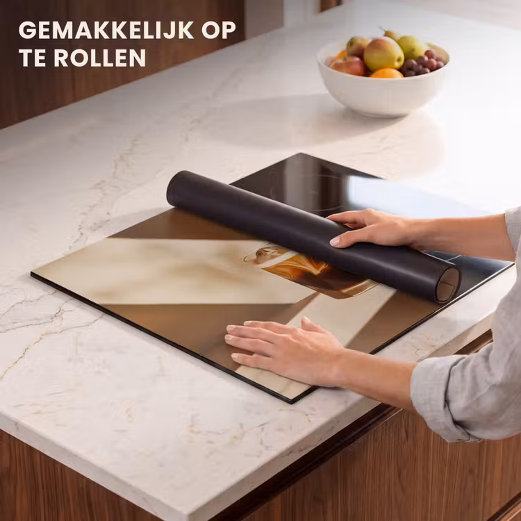 Inductie beschermer - Glas - Ijskoffie - Schaduw - Bruin — 7