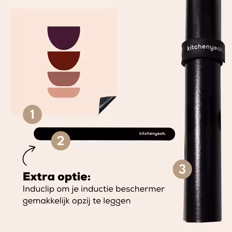 Inductie beschermer - Harmonieus - Symmetrisch - Rood — 8