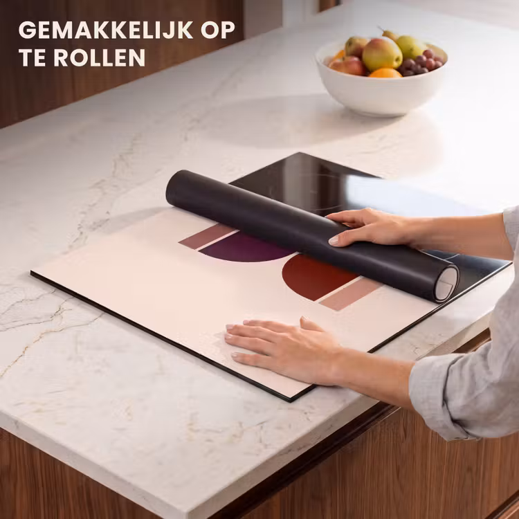 Inductie beschermer - Zandloper - Symmetrisch - Rood - Paars — 7