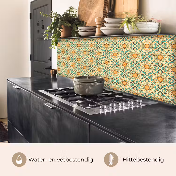 Keuken achterwand - Boho - Patronen - Mandala - Bloemen — 5