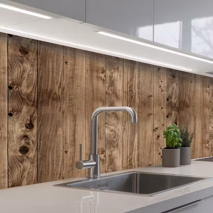 Keuken achterwand - Eikenhout - Patronen - Planken — 2