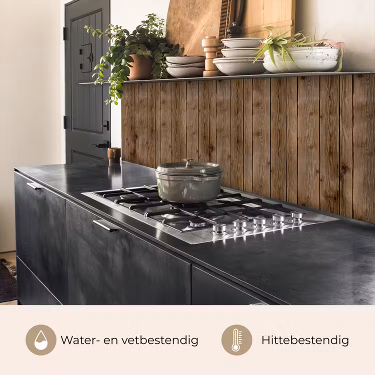 Keuken achterwand - Hout - Natuur - Patronen — 5