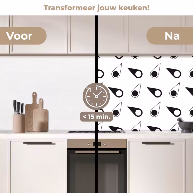 Keuken achterwand - Kompas - Patronen - Reizen — 3