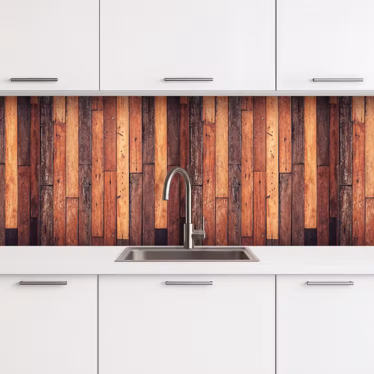 Keuken achterwand - Plank - Vintage - Patroon — 4