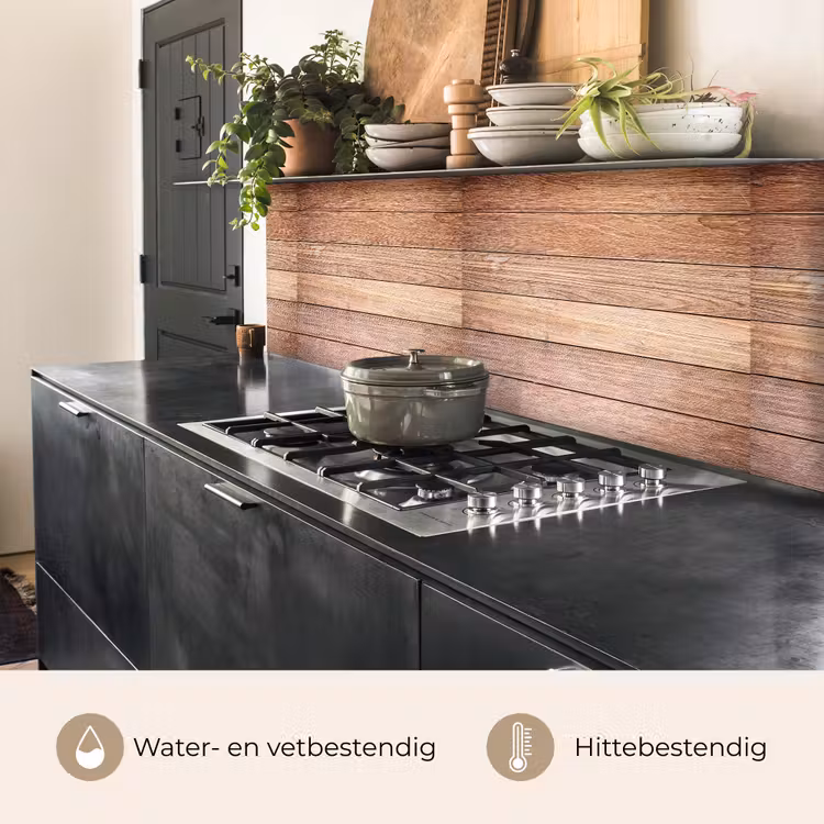 Keuken achterwand - Eikenhout - Planken - Patronen — 5