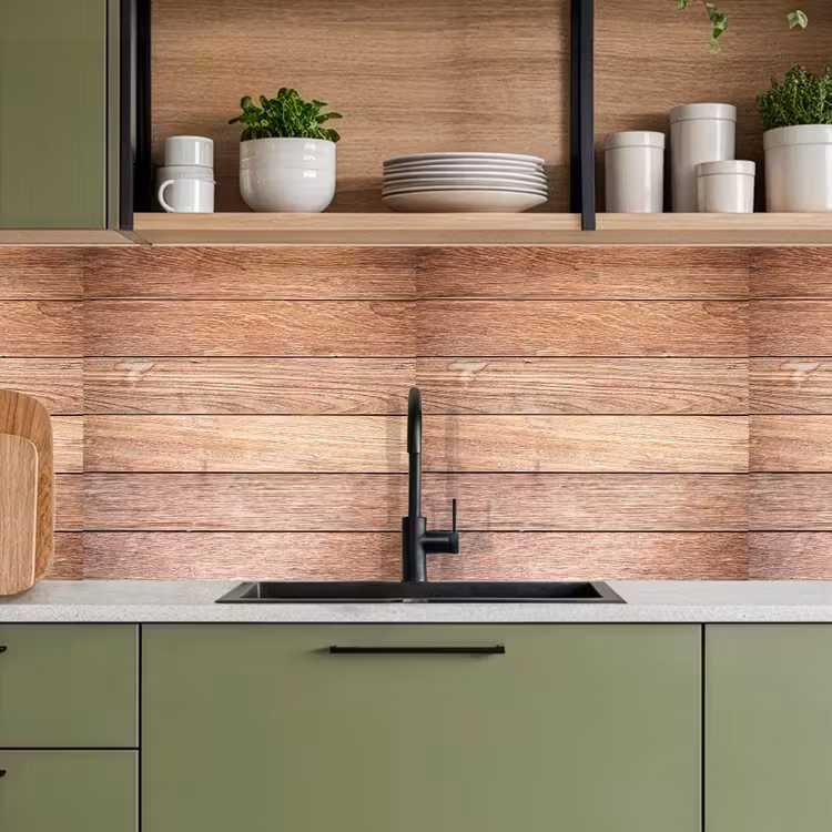 Keuken achterwand - Eikenhout - Planken - Patronen — 7