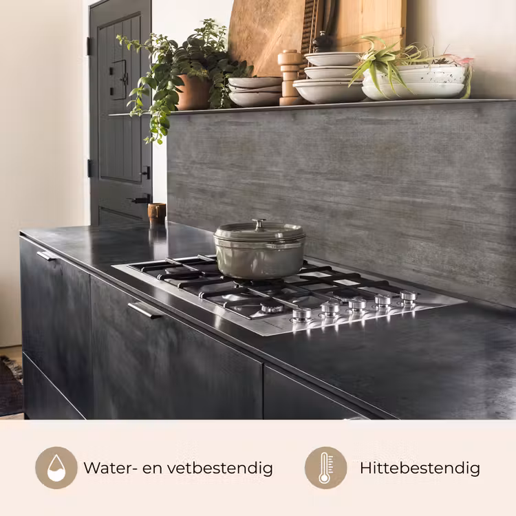 Keuken achterwand - Structuur - Beton - Steen - Patronen — 5