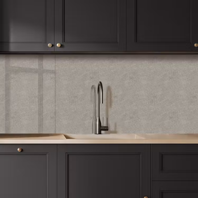 Keuken achterwand - Beton - Grijs - Patronen - Industrieel — 6