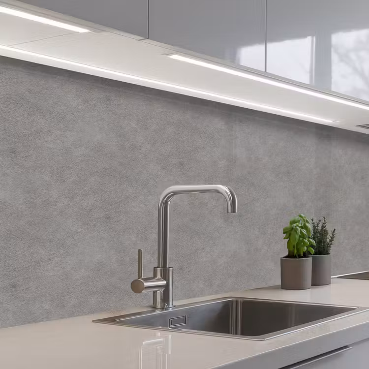 Keuken achterwand - Industrieel - Patroon - Beton — 2