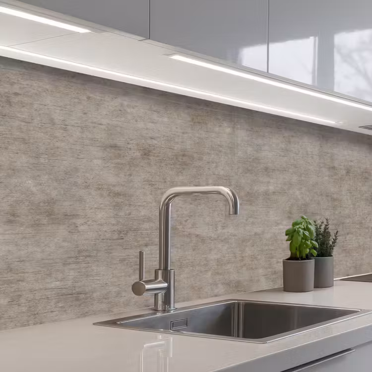 Keuken achterwand - Retro - Beton - Patroon — 2