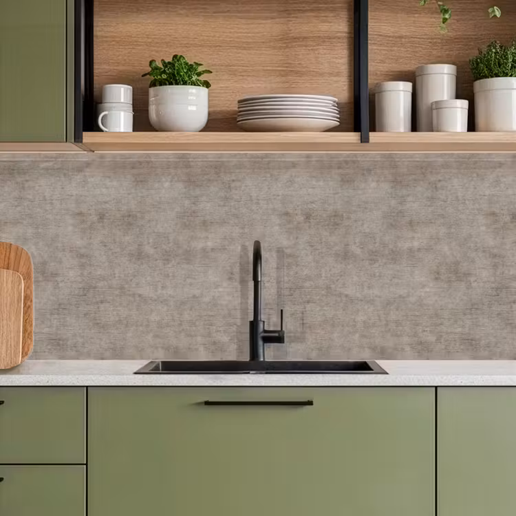 Keuken achterwand - Retro - Beton - Patroon — 7