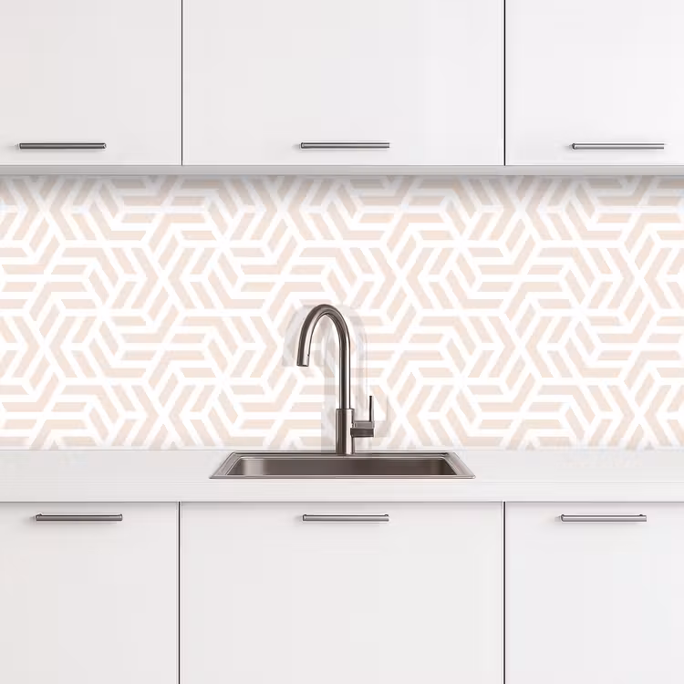Keuken achterwand - Beige - Geometrie - Patronen - Abstract — 4