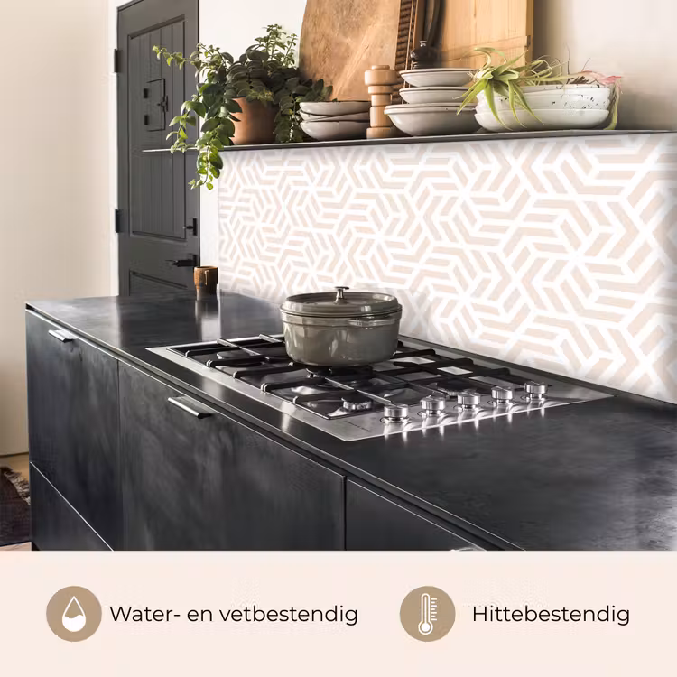 Keuken achterwand - Beige - Geometrie - Patronen - Abstract — 5